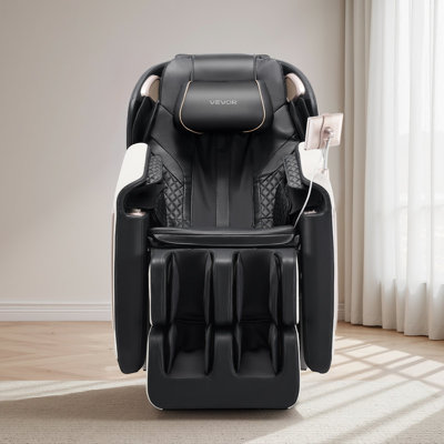 Fauteuil de massage complet du corps, fauteuil inclinable à gravité zéro 3D avec rail SL, 18 modes automatiques, chauffage, repose-pieds, contrôle des accoudoirs, écran ACL, 36 coussins gonflables, repose-pieds rétractable