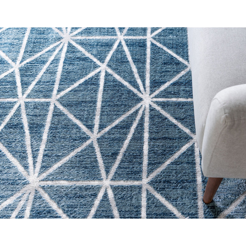 Clidy Abstract Indoor Rug, Rectangle 3'3" x 5'3"