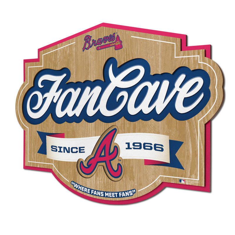 Wall Decor, MLB Atlanta Braves