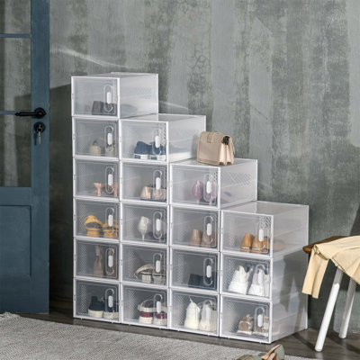 18 Pair Shoe Storage Box