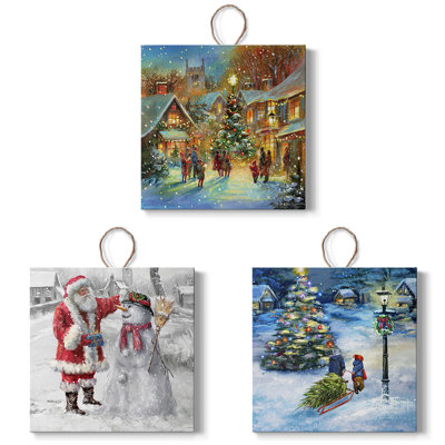 6'' Wood Photo Ornament