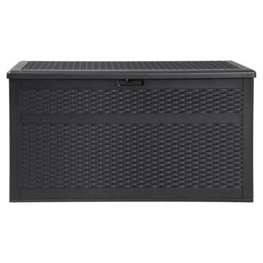 YITAHOME YITA 260 Gallons Water Resistant Resin Lockable Deck Box & Reviews  - Wayfair Canada