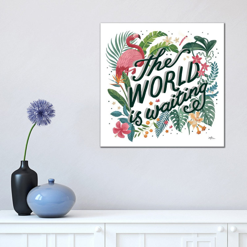 Jungle Love VIII by Janelle Penner - Wrapped Canvas Print, 45.72 cm H x 45.72 cm W x 3.175 cm D