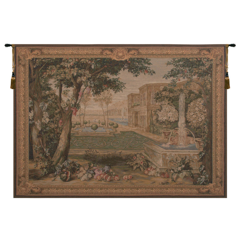 Zahara Loom Woven Cotton Blend Wall Hanging, 44" H x 58" W