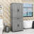 Tall Freestanding Bathroom Cabinet with Adjustable Shelf, Anti-Tipping Design and Ample Storage-774116233