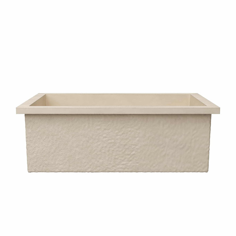 Évier de cuisine en béton Pacifica NativeStone® L 30 po x l 19 po, Sable