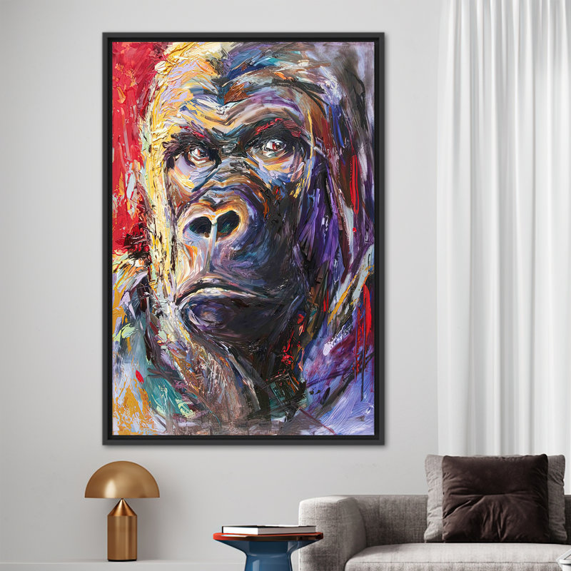 Print on Canvas, Framed Print without Mat, 35 cm H x 25 cm W, Black