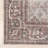 Jeccica Distressed Vintage Medallion Jute Blend Polyester Area Rug-1675781487