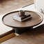 Ensemble de tables basses carrées de style rétro minimaliste