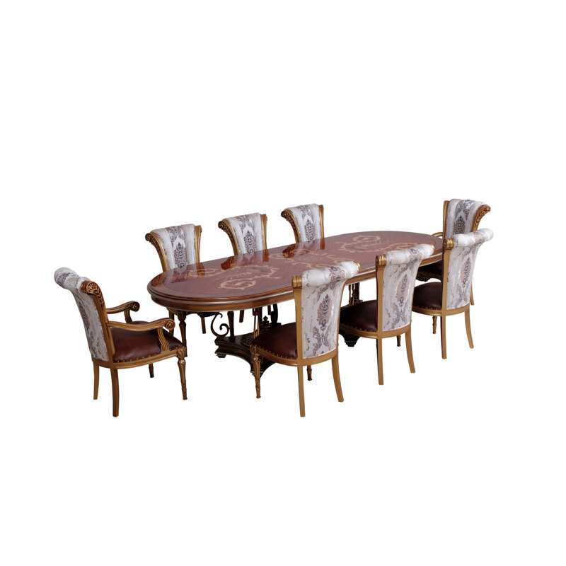 Valentina 9 - Piece Extendable Dining Set