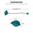 2.12 in. Overall Width Curtain Tieback-88304445