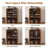 Large Capacity 7-Layer Shoe Cabinet With Door-364470045