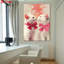 Impression sur toile «Sweet White Cats Pink Bows» - Urban Studio-1764064424
