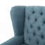 Fauteuil à oreilles capitonné Osvaldo-111312700