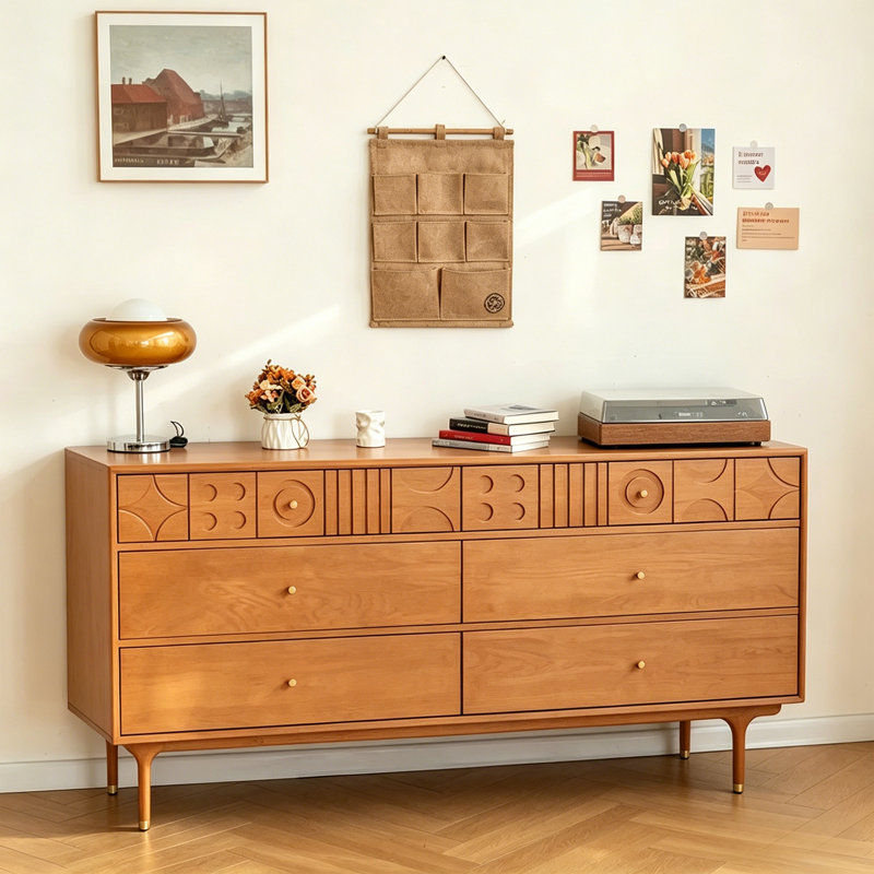 Table buffet Carved