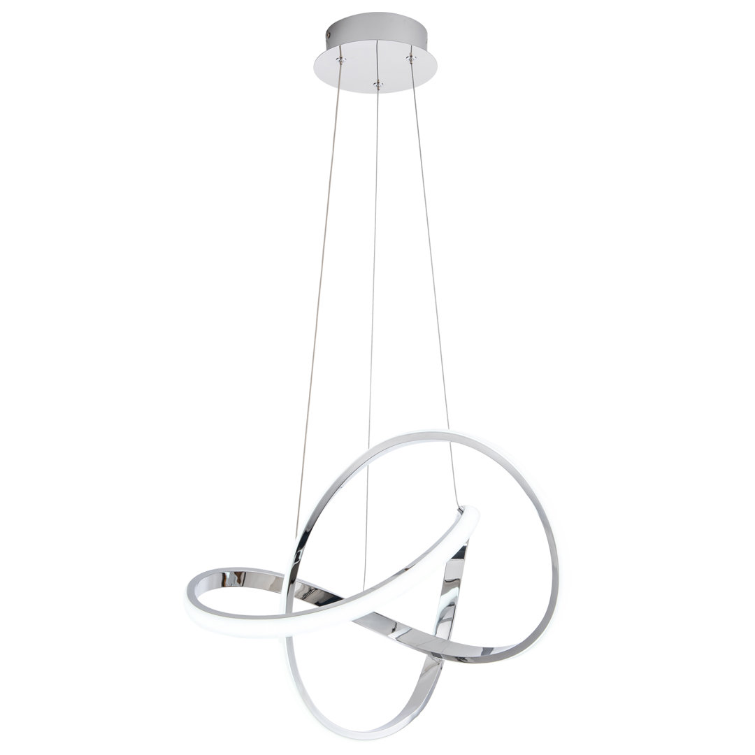 Modern Pendant Light With Irregular Ring Lights Ivy Bronx 