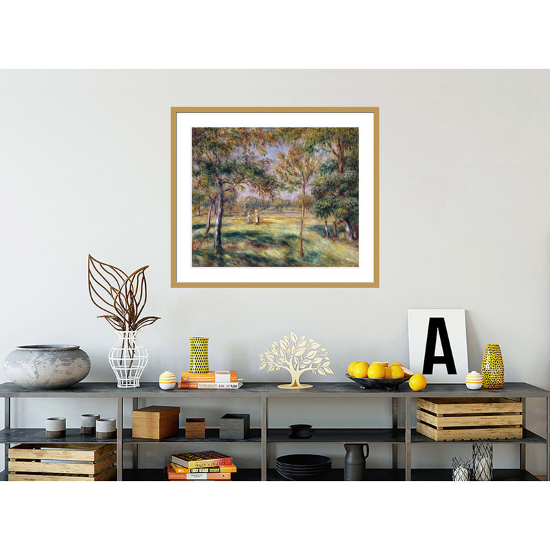 «The Glade» par Pierre-Auguste Renoir, impression giclée encadrée, H 33,5 po x l 38,58 po