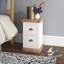 Pittsford 35cm W Solid + Manufactured Wood Bedside Table-908825300-908825311