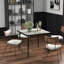 Nayeliz Square Metal Outdoor Dining Table , 90cm cm W 90cm cm D
