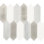 Mosaïque en pierre naturelle 2 x 6 Daltile Fonte (10 pièces par carton) (8,02 pieds carrés par carton)
