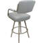 Tabouret de bar pivotant en métal 30 po sur base Warren-110808396-110808437-118571127