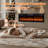 72 Inch Electric Fireplace In-wall Recessed And Wall Mounted-1565404787