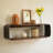 Sephine Modern Boxy Floating Wooden Wall Shelves, Decorative Storage Shelf for Kitchen, Bedroom, Living Room, Office