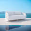 Kamari 77.17" Wide Outdoor Reversible Patio Sofa with Cushions
