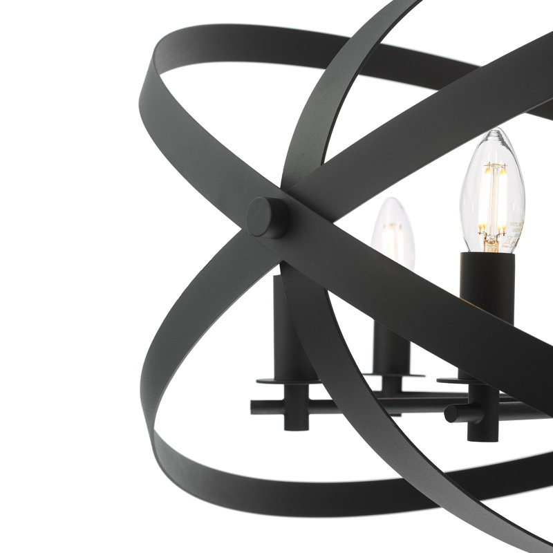 Anjulie - Light Pendant, Matte Black, 8