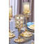 Chandelier de table en métal 13,39 po H