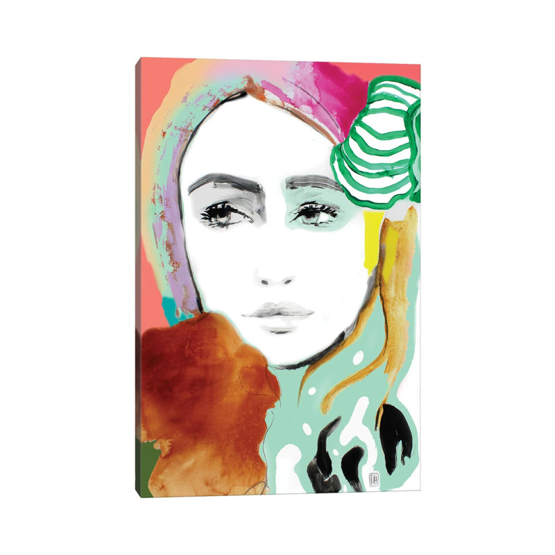Victoria by Studio Paint-Ing - Gallery-Wrapped Canvas Giclée on Canvas, 66.04 cm H x 45.72 cm W x 1.91 cm D, Wrapped Canvas