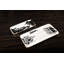 Bianco Nero Rectangle Tray Small