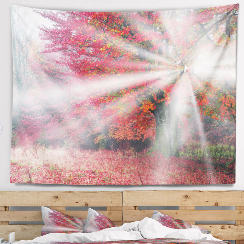 Landscape Polyester Tapestry, 50" H x 60" W