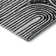 Premium Machine Washable Cerrito AMF540 Black Rug