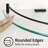 2 Pack Floating Glass Corner Shelf For Bathroom Tempered Glass With Rail Wall Mounted-1020398454