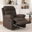 Chaise berçante compacte pivotante avec inclinable multi-positions
