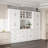 110.2" Wide Full-Wall Kitchen Pantry Cabinet Buffet Storage System With Large Appliance Countertop