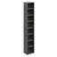 Narrow Design Storage,8-layer Thin High Bookcase With Open Adjustable Shelves,cube Display Rack-1160865032