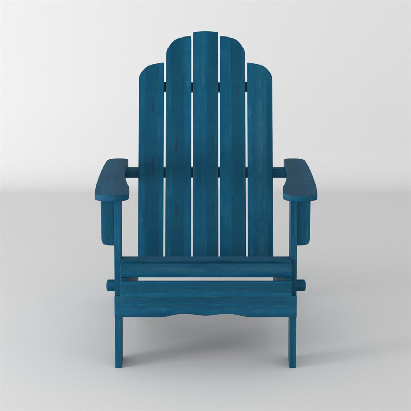 Trevin 95cm Long Reclining Single Chaise, Blue