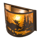 Knutsford 1 - Light Flush Mounted Sconce
