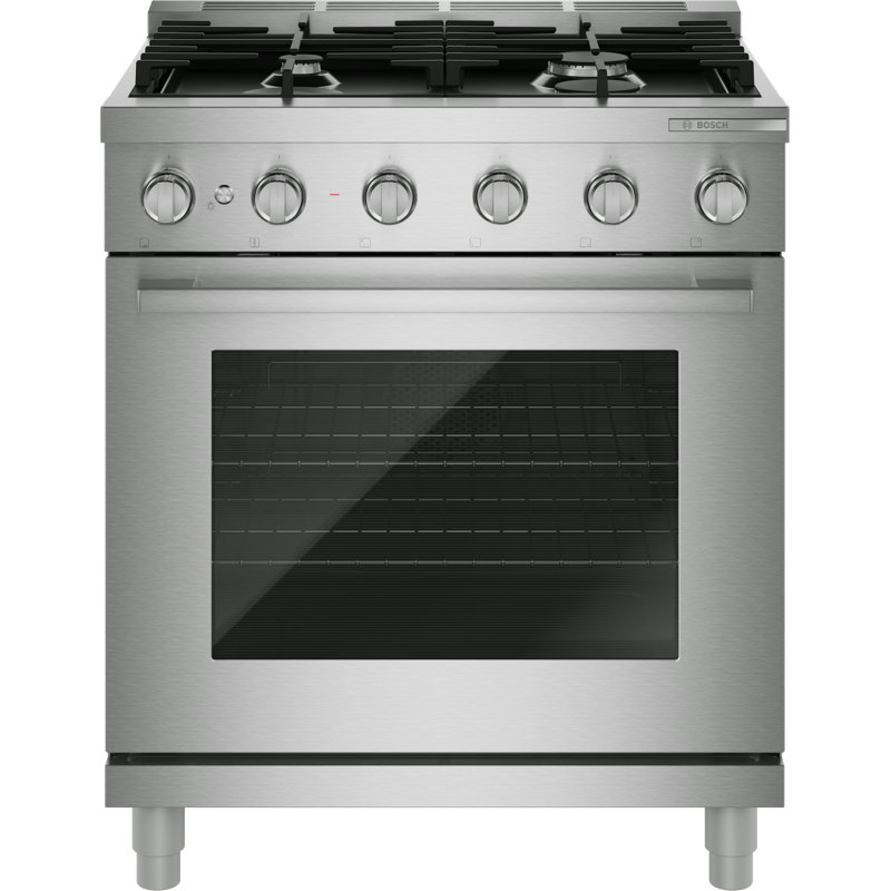 Cuisinière au gaz de style industriel 30 po série 500, SS