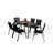 7 Pieces Patio Dining Set-965318090