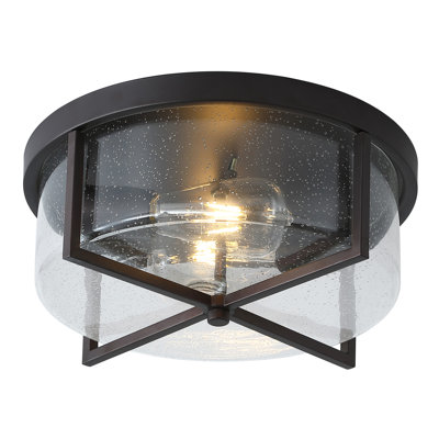 New Ashford Glass Flush Mount