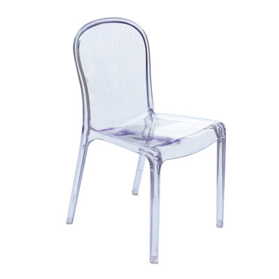 Fauteuil transparent Clear
