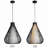13" Modern 1- Light Dimmable Lantern Chandelier Birdcage Pendant