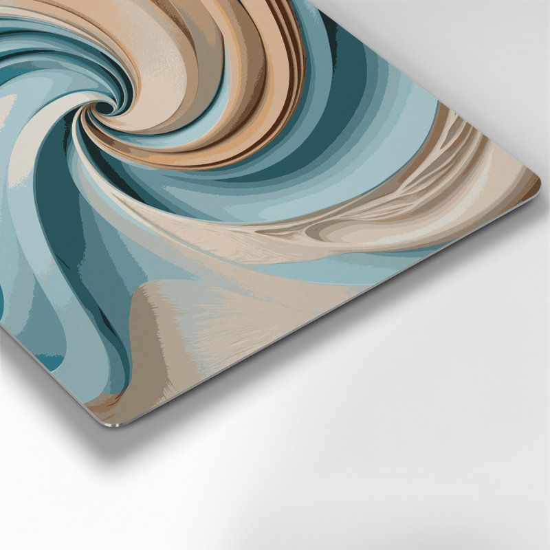 Art mural gris Biomorphic Abstraction 40, H 16 po x l 16 po