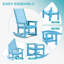 HDPE Outdoor Rocking Chair-1668032072