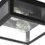 Messier Glass Semi Flush Mount
