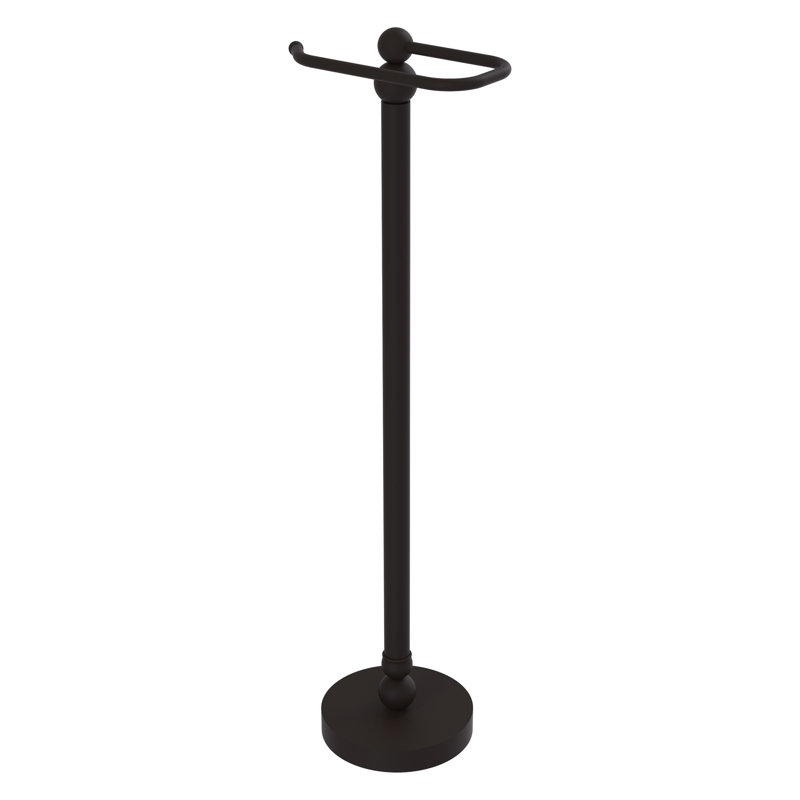 Porte-papier hygiénique sur pied Beresford, Bronze huilé