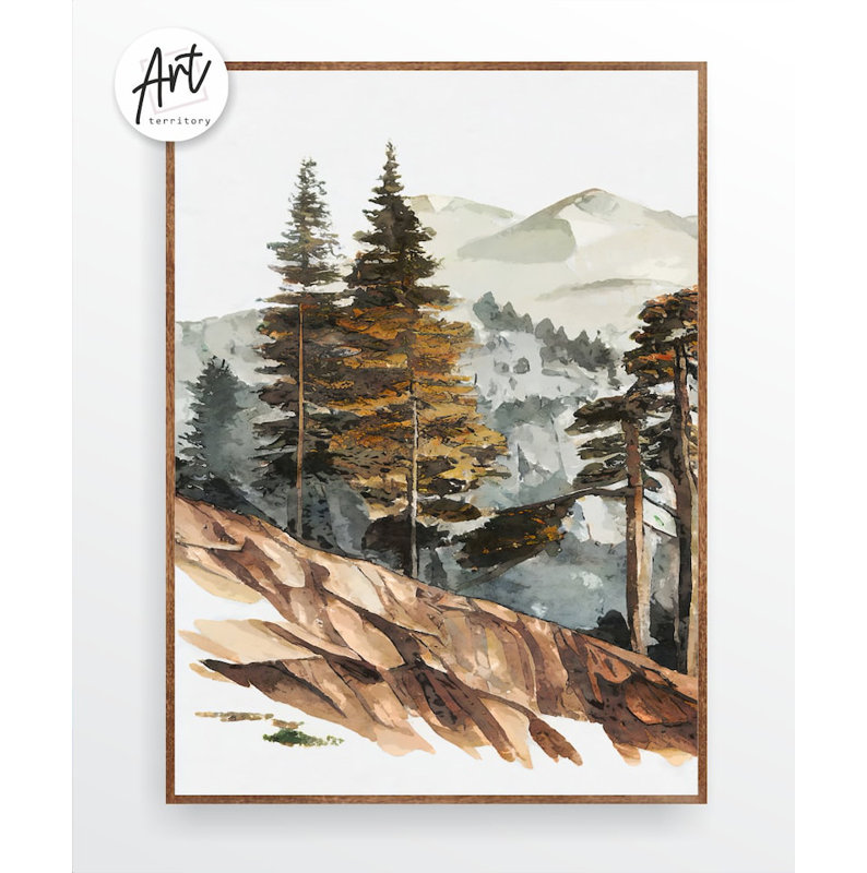 Estampes de parc national de Sequoia, nature Yosemite, affiches ou toiles murales de chambre à coucher, Toile tendue